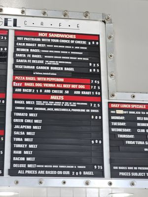 Menu photo 7 42nd Street Bagel Cafe Claremont, CA Menu photo 7 42nd Street Bagel Cafe Claremont, CA