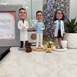 Tri City Dental Care of Cerritos - The dentists and the dogs (not actual size)