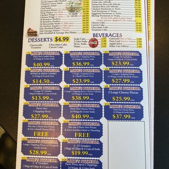 Mike's Pizzeria - New menu - Pizza Near Me - Manchester, Connecticut Mike's Pizzeria - New menu - Pizza Near Me - Manchester, Connecticut