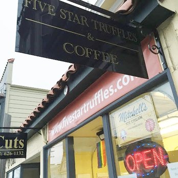 Five Star Truffles - Signage - Coffee & Tea Near Me - San Francisco, California