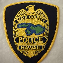 Maui Police Department - Maui police patch