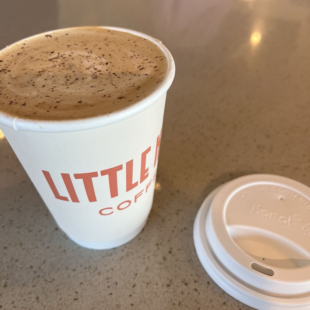 Strauss Egg nog Latte