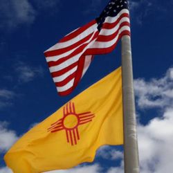 American Legion - New Mexico flag, oldest post in New Mexico