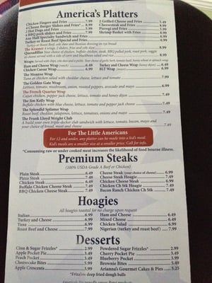 Menu photo 2 America's Pie West Chester, PA