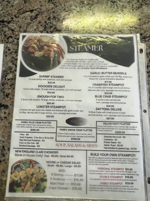 Menu photo 2 Macker Seafood Daytona Beach, FL Menu photo 2 Macker Seafood Daytona Beach, FL