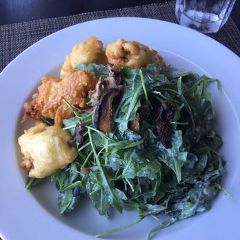 The Sunset Restaurant - Fried oyster salad - special - New American Near Me - Malibu, California The Sunset Restaurant - Fried oyster salad - special - New American Near Me - Malibu, California