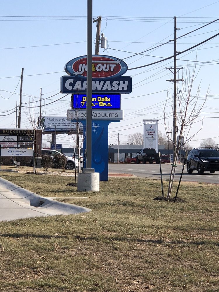 IN & OUT CAR WASH 13 Photos & 11 Reviews 3040 E 7th St, Joplin, MO
