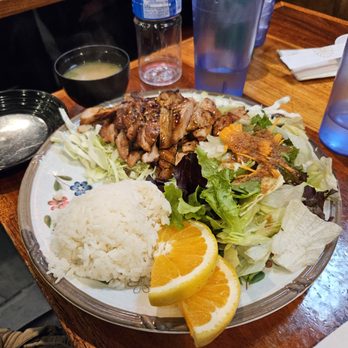 Harumi Sushi - chicken teriyaki bento for $17.95) - Japanese Near Me - Cupertino, California