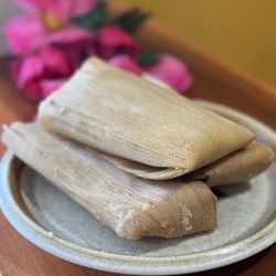 Tamalixto - Mexican style tamales, available everyday except Wednesdays when closed