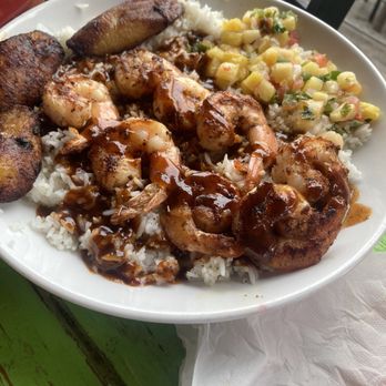 Shaggy's on the Rez - Jerk Shrimp Bowl - American Near Me - Brandon, Mississippi Shaggy's on the Rez - Jerk Shrimp Bowl - American Near Me - Brandon, Mississippi