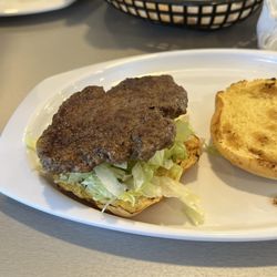 Burgers and fries,
