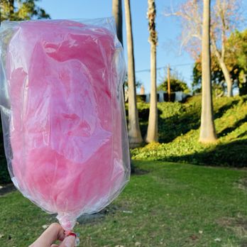 Eisenhower Park - Strawberry cotton candy for baby girl :) - Parks Near Me - Orange, California