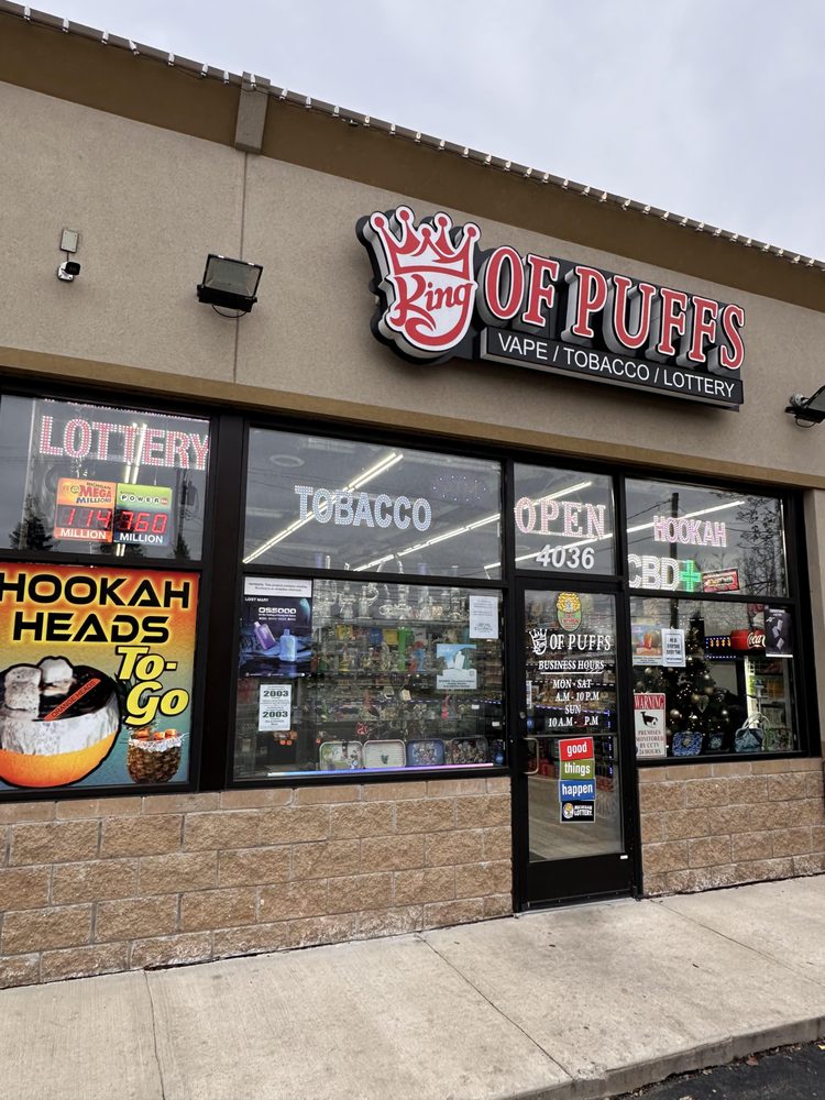 KING OF PUFFS Updated September 2024 12 Photos 4036 Auburn Rd, Utica, Michigan Tobacco