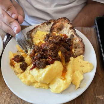 Buvette - Eggs and Merguez sausage - French Near Me - New York, New York