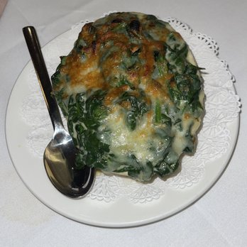 Rails Steakhouse - Creamed spinach ok/good I like mine creamier. - Steakhouses Near Me - Towaco, New Jersey