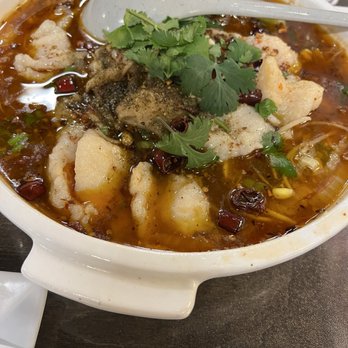 Uncle Zhou - Fish in hot pepper sauce - Chinese Near Me - Plano, Texas Uncle Zhou - Fish in hot pepper sauce - Chinese Near Me - Plano, Texas