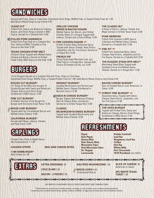 Menu photo 4 Rough-Cut Grill & Bar Milaca, MN