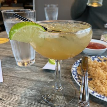 La Finca Mexican Restaurant - Texas Margarita (small) - Mexican Near Me - Gainesville, Virginia