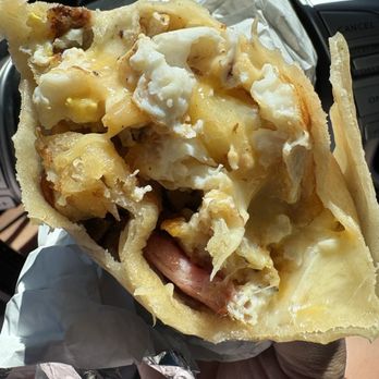 Los Tacos  - Original Breakfast Burrito with bacon - Tacos Near Me - Encinitas, California
