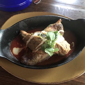 Poquitos Bothell - Chicken Tinga Chile Rellenos - Mexican Near Me - Bothell, Washington