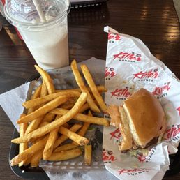 SMASHER Chocolate Shake Regular Fries SMASHER Chocolate Shake Regular Fries