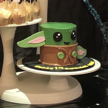 E's Cake Shop - Right ear fell off within one hour of displaying it in air conditioned dining room. Friend attempted to repair it then second ear fell off. - Custom Cakes Near Me - Brooklyn, New York
