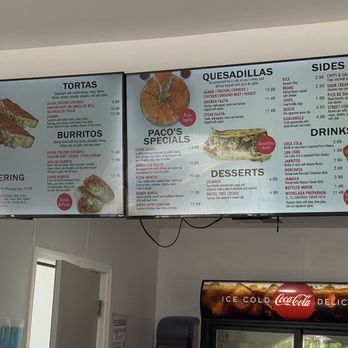 Paco's Taqueria - Menu - Mexican Near Me - Indianapolis, Indiana Paco's Taqueria - Menu - Mexican Near Me - Indianapolis, Indiana