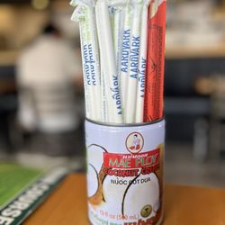 Larb Thai-Isan - Cute chopsticks and straw holder.
