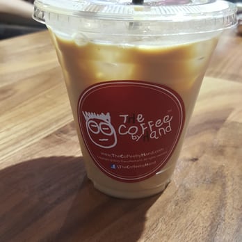 The Coffee By Hand - 12oz iced white mocha - Desserts Near Me - Duluth, Georgia The Coffee By Hand - 12oz iced white mocha - Desserts Near Me - Duluth, Georgia