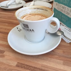 Grinding Coffee - Daily cappuccino.