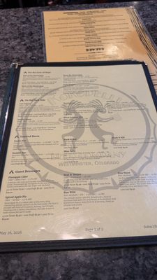 Menu photo 2 Kokopelli Beer Company Westminster, CO Menu photo 2 Kokopelli Beer Company Westminster, CO