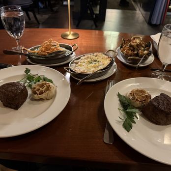 The Chicago Firehouse Restaurant - Creamed Spinach, filet mignon, Brussels sprouts - Steakhouses Near Me - Chicago, Illinois The Chicago Firehouse Restaurant - Creamed Spinach, filet mignon, Brussels sprouts - Steakhouses Near Me - Chicago, Illinois