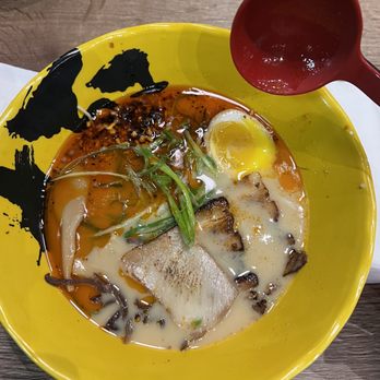 Kiwami Ramen - The number 2! It's a spicy one, but it's good spicy - Ramen Near Me - Laredo, Texas