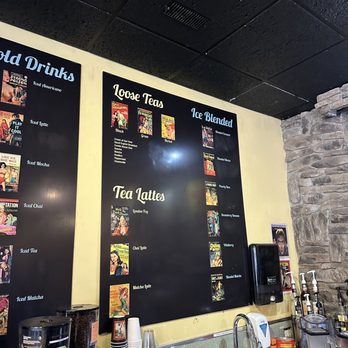 Pulp Fiction Coffee House - menus on the wall - Coffee & Tea Near Me - Kelowna, British Columbia Pulp Fiction Coffee House - menus on the wall - Coffee & Tea Near Me - Kelowna, British Columbia
