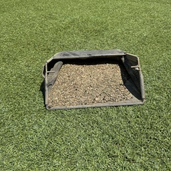 Turf Maintenance Company - Hidden debris picked up by one of our turf cleaning machines - Artificial Turf Near Me Turf Maintenance Company - Hidden debris picked up by one of our turf cleaning machines - Artificial Turf Near Me