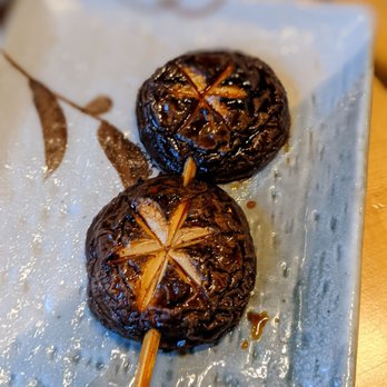 Shoku Izakaya - Grilled mushrooms - Asian Fusion Near Me - Banff, Alberta