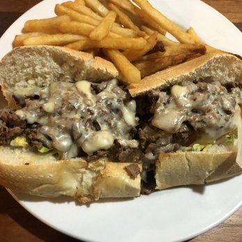 Sergio's - Cheese Steak Hogie with fries - Pizza Near Me - Midlothian, Virginia