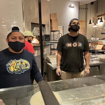 MOD Pizza - This guy to the left is the worst. - Pizza Near Me - Houston, Texas