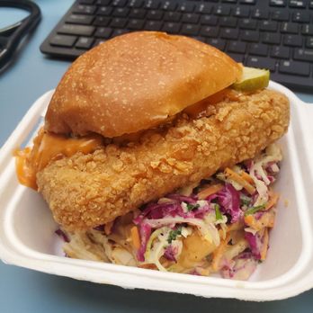 Jojo - Southern fried tofu sandwich - American Near Me - Portland, Oregon Jojo - Southern fried tofu sandwich - American Near Me - Portland, Oregon