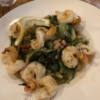 Carlo's Restaurant - Grilled shrimp over escarole & beans. - Italian Near Me - Yonkers, New York Carlo's Restaurant - Grilled shrimp over escarole & beans. - Italian Near Me - Yonkers, New York