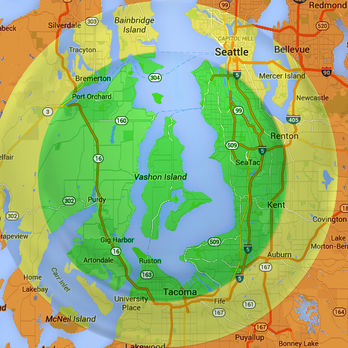 Sound Chimney Service - This map shows our primary service area. - Chimney Sweeps Near Me Sound Chimney Service - This map shows our primary service area. - Chimney Sweeps Near Me