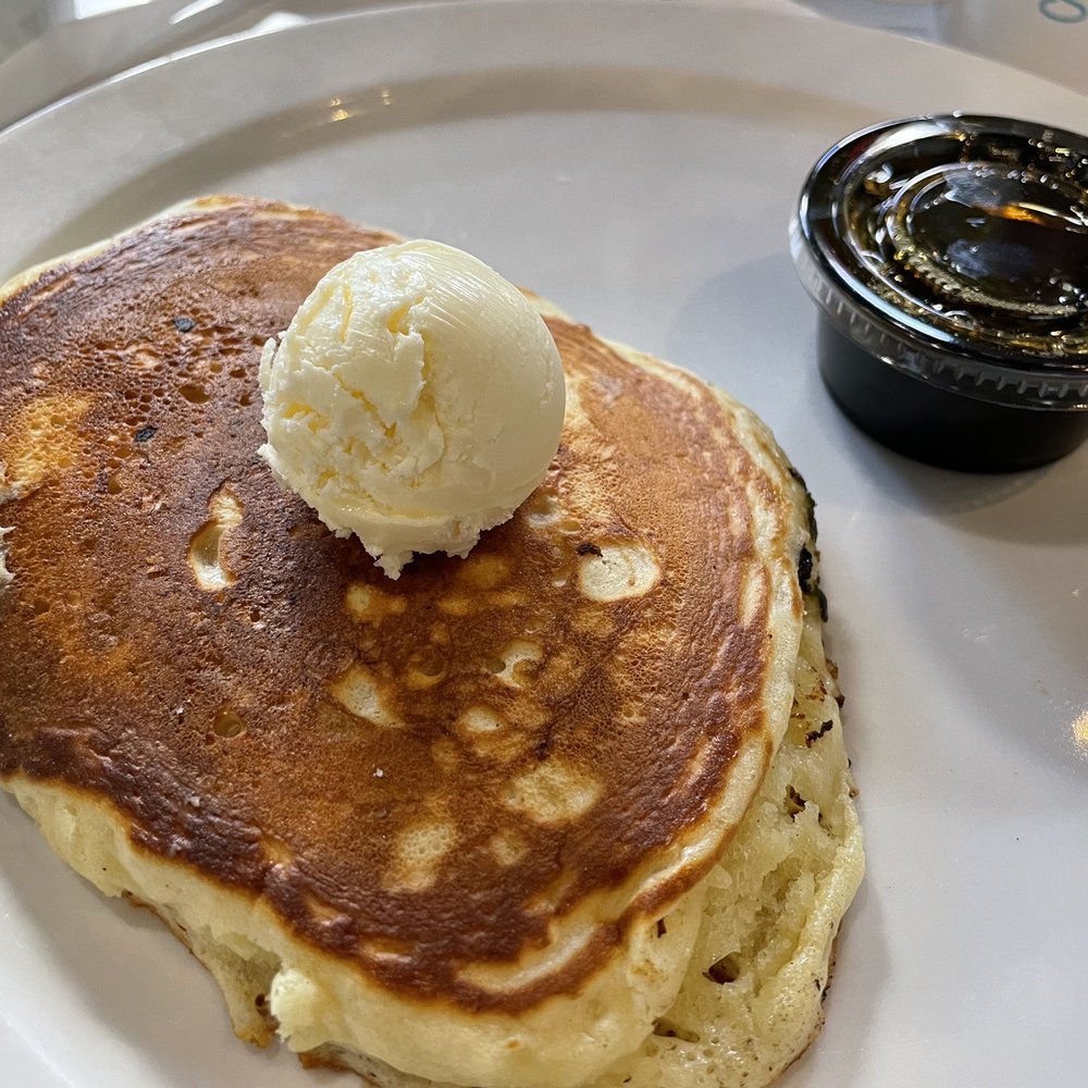 Over Easy - Paradise Valley - Pancake and Syrup with Two Egg Breakfast - Breakfast & Brunch Near Me - Phoenix, Arizona