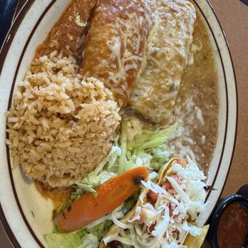 La Fonda - Combo #33 enchilada tamale and taco - Mexican Near Me - Mesquite, Nevada