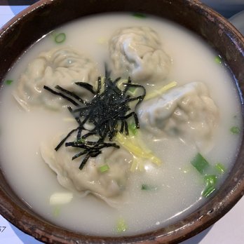 Soram - Mandoo gook (meat dumpling soup) $16.95 - Korean Near Me - Ridgefield, New Jersey