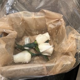 Sad sad corsage and boutonnière for $55 Sad sad corsage and boutonnière for $55