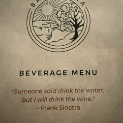 Bar Cleeta - Menu