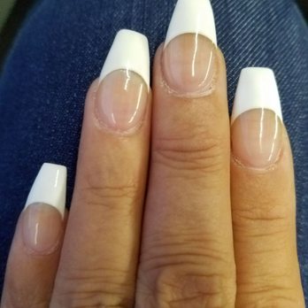 Happiness Nails & Spa - Beautiful French tip... - Nail Salons Near Me - Glendora, California