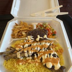 Jerusalem Restaurant - Lamp Chop plate