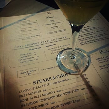 Maple & Ash - They have "I don't give a f*ck" for $125~ they will bring samples of their menu so you don't have to think~ - Steakhouses Near Me - Chicago, Illinois