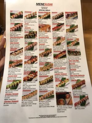 Menu photo 5 Mene Sushi West Bloomfield, MI